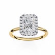 Diamond Solitaire Ring in 10k–18k Gold