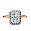 Diamond Solitaire Ring in 10k–18k Gold