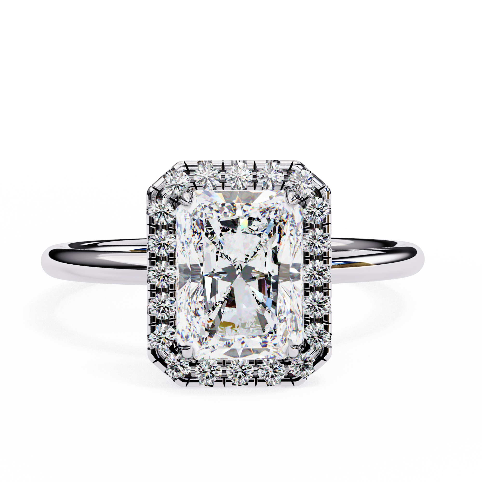 Diamond Solitaire Ring in 10k–18k Gold