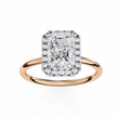 Diamond Solitaire Ring in 10k–18k Gold