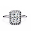 Diamond Solitaire Ring in 10k–18k Gold