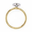 Diamond Solitaire Ring in 10k–18k Gold