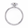 Diamond Solitaire Ring in 10k–18k Gold