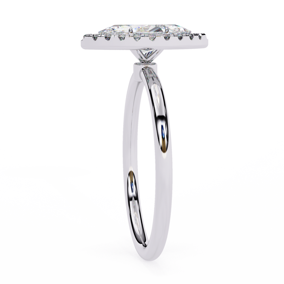 Diamond Solitaire Ring in 10k–18k Gold