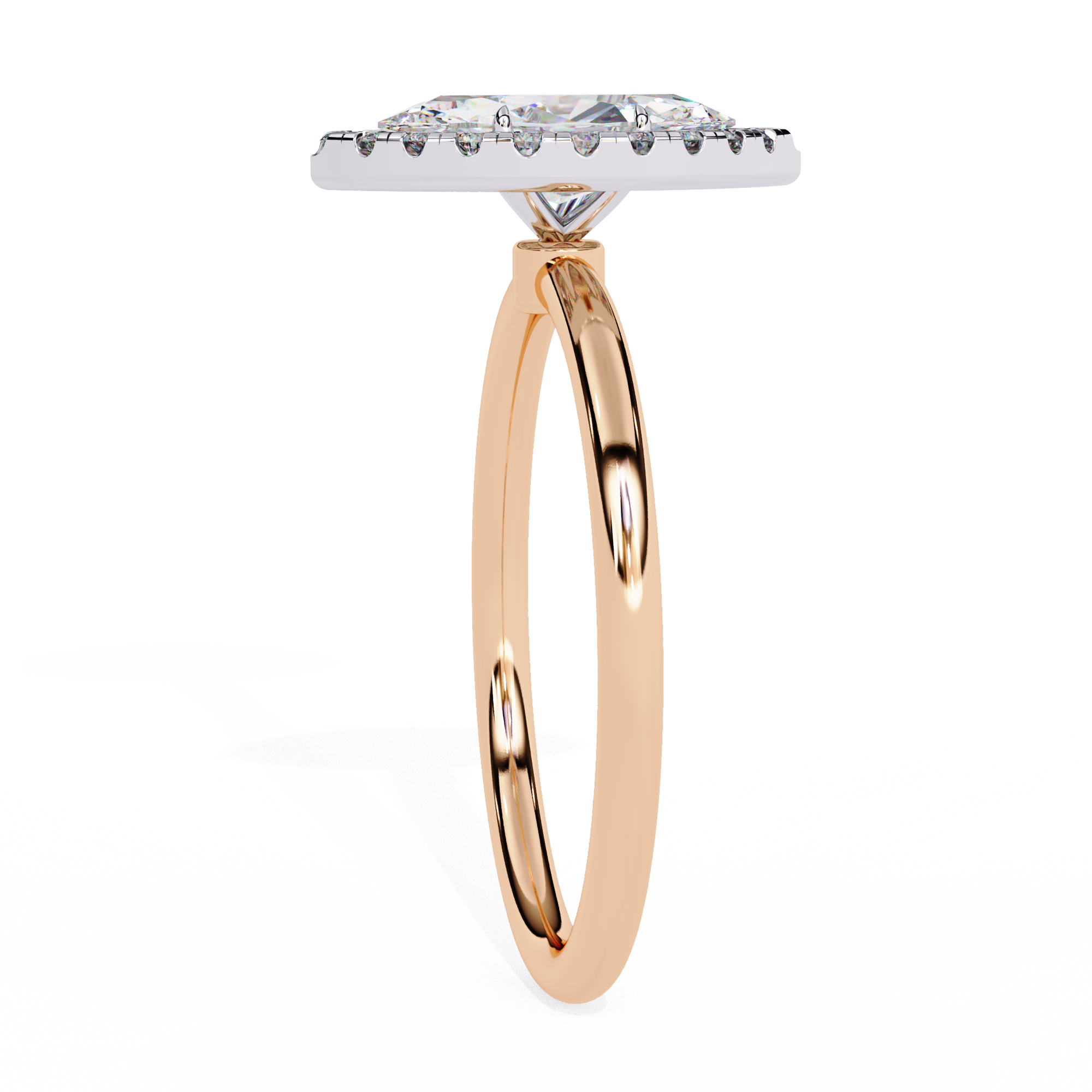 Diamond Solitaire Ring in 10k–18k Gold