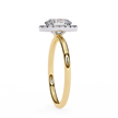 Diamond Solitaire Ring in 10k–18k Gold
