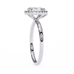 Pear-Shaped Diamond Solitaire Ring in 10k–18k Gold