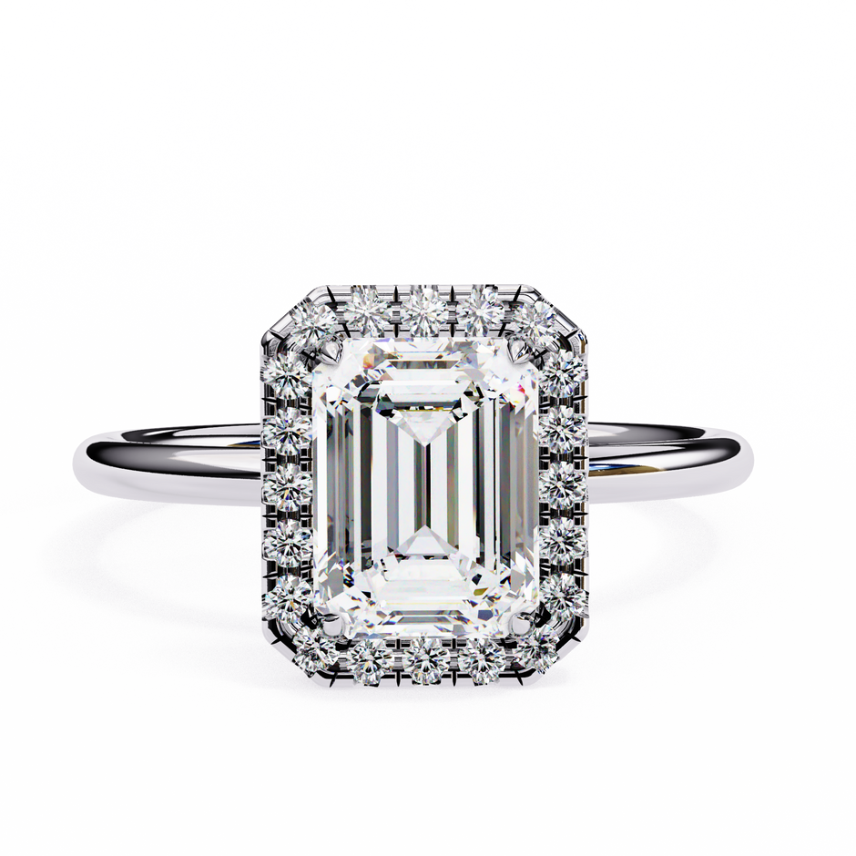 Oval-Cut Diamond Solitaire Ring in 10k–18k Gold
