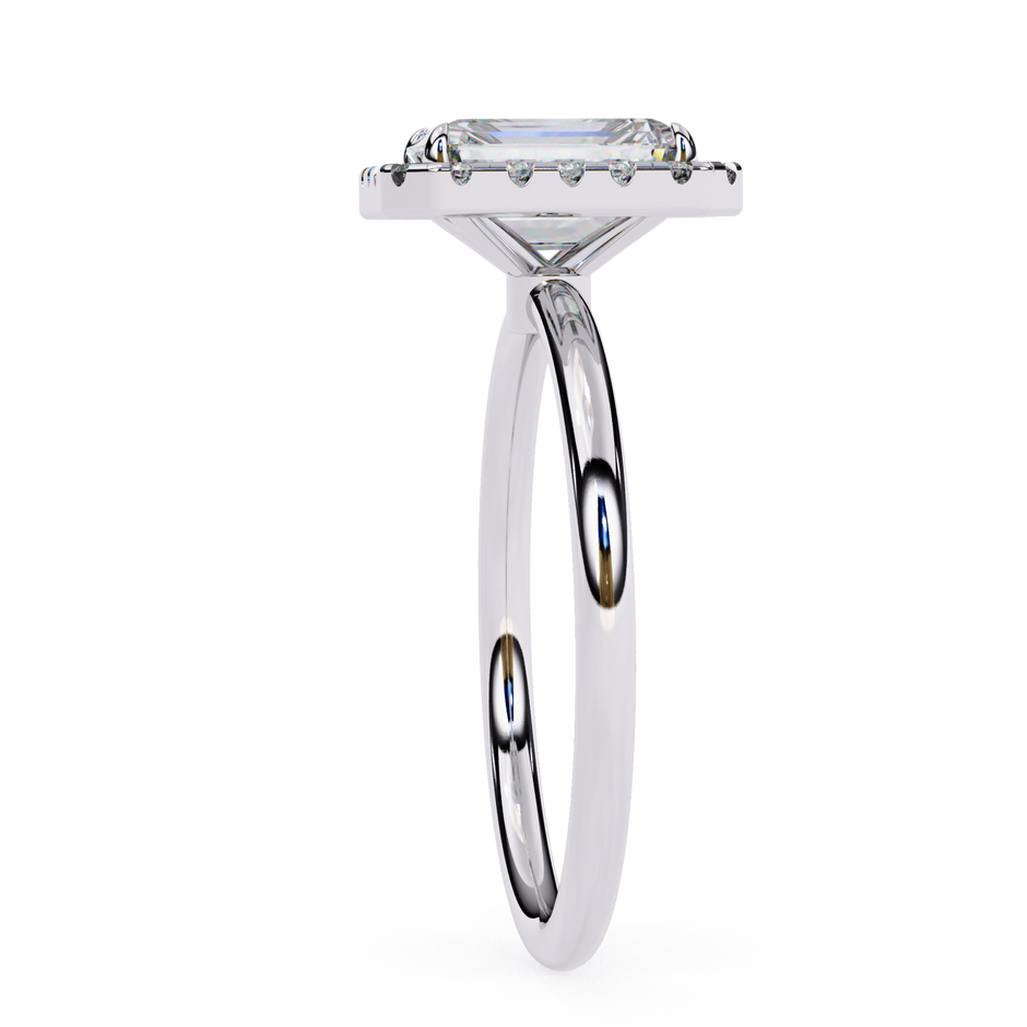 Oval-Cut Diamond Solitaire Ring in 10k–18k Gold