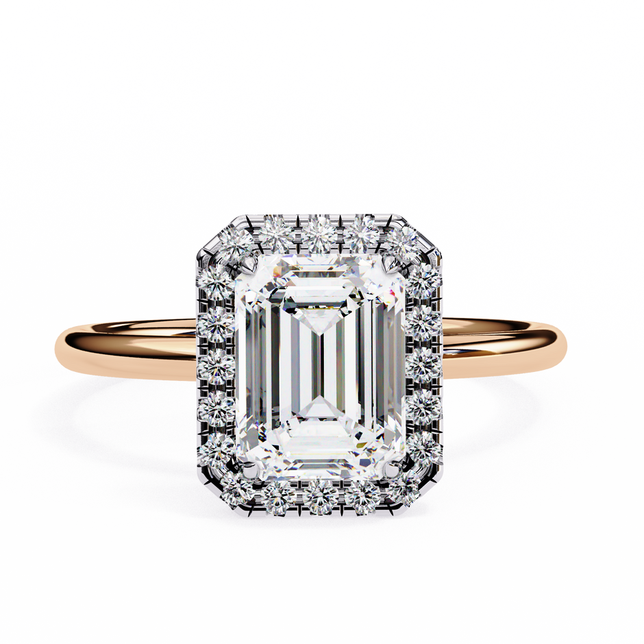 Oval-Cut Diamond Solitaire Ring in 10k–18k Gold