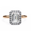 Oval-Cut Diamond Solitaire Ring in 10k–18k Gold