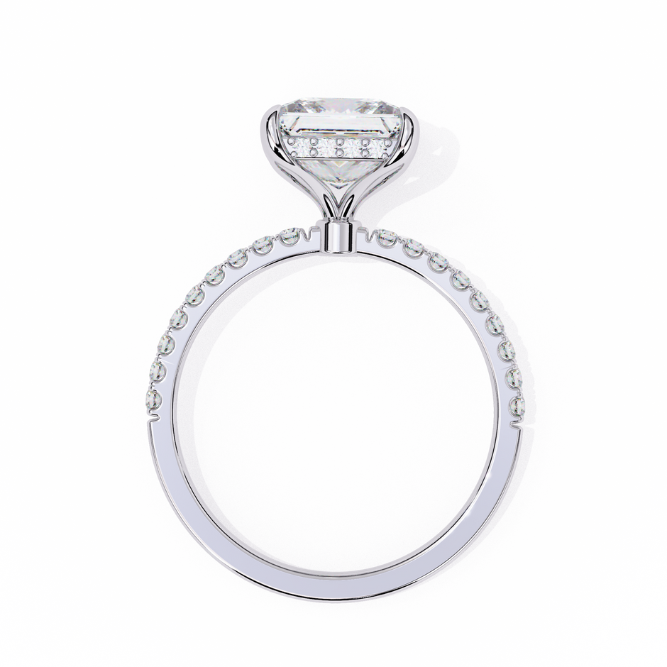 Round Brilliant Diamond Solitaire Ring in 10k–18k Gold