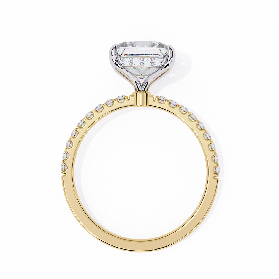 Round Brilliant Diamond Solitaire Ring in 10k–18k Gold