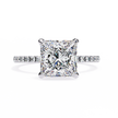 Round Brilliant Diamond Solitaire Ring in 10k–18k Gold