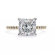 Round Brilliant Diamond Solitaire Ring in 10k–18k Gold