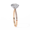 Round Brilliant Diamond Solitaire Ring in 10k–18k Gold