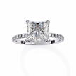 Round Brilliant Diamond Solitaire Ring in 10k–18k Gold