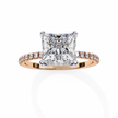 Round Brilliant Diamond Solitaire Ring in 10k–18k Gold