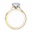 Round Brilliant Diamond Solitaire Ring in 10k–18k Gold