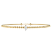Solstice Diamond Station Bracelet in 10k–18k Gold