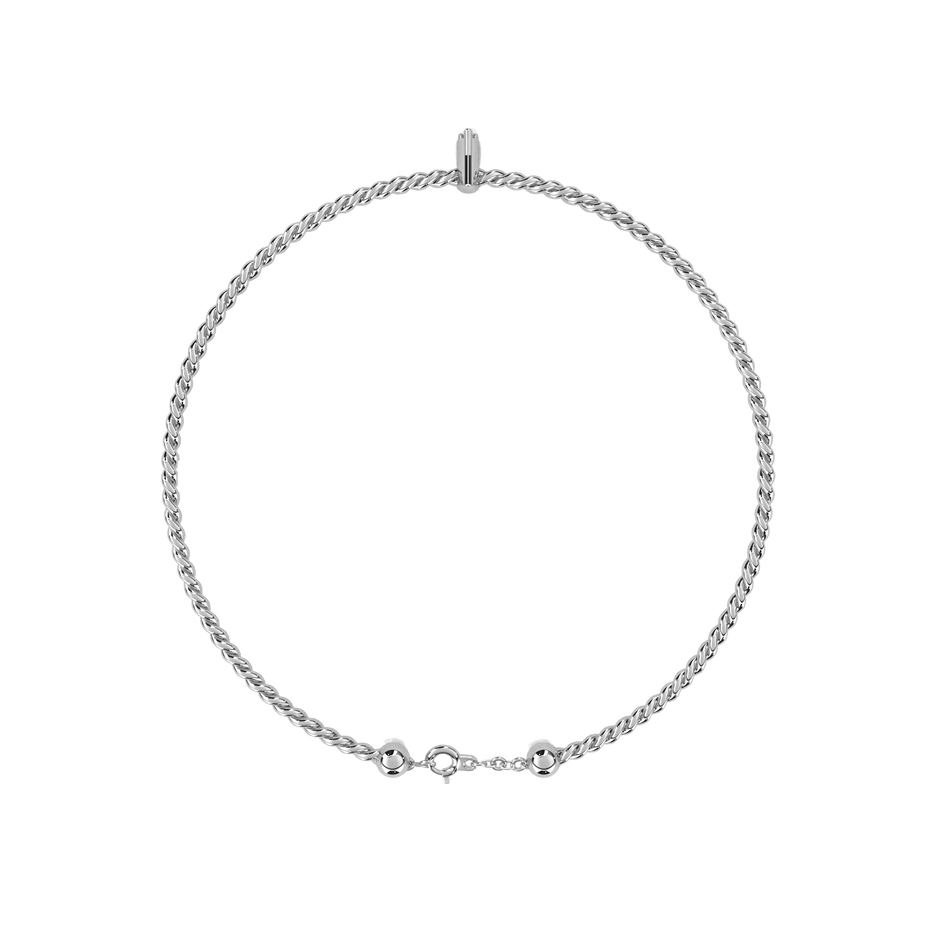 Solstice Diamond Station Bracelet in 10k–18k Gold