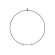 Solstice Diamond Station Bracelet in 10k–18k Gold