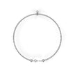 Solstice Diamond Station Bracelet in 10k–18k Gold