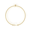 Solstice Diamond Station Bracelet in 10k–18k Gold