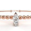 Solstice Diamond Station Bracelet in 10k–18k Gold