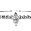 Solstice Diamond Station Bracelet in 10k–18k Gold