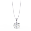 Crescent Diamond Pendant