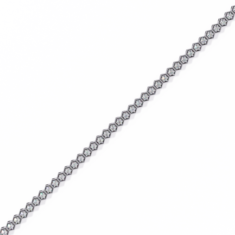 Impérial Diamond Line Bracelet in 10k–18k Gold