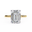 Round Brilliant Diamond Solitaire Ring in 10k–18k Gold