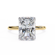 Round Brilliant Diamond Solitaire Ring in 10k–18k Gold