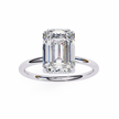 Round Brilliant Diamond Solitaire Ring in 10k–18k Gold