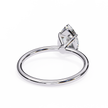 Cushion-Cut Diamond Solitaire Ring in 10k–18k Gold