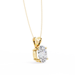 Gold Pavé Lozenge Pendant