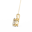 Gold Pavé Lozenge Pendant