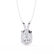 Gold Pavé Lozenge Pendant