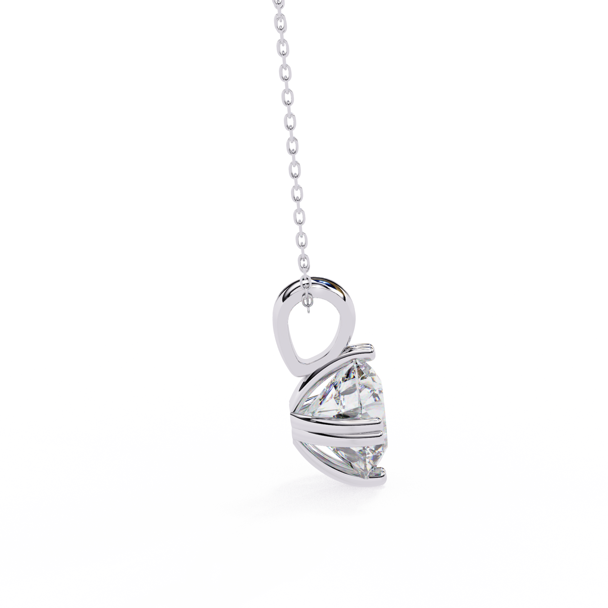 Slim Bar Diamond Pendant