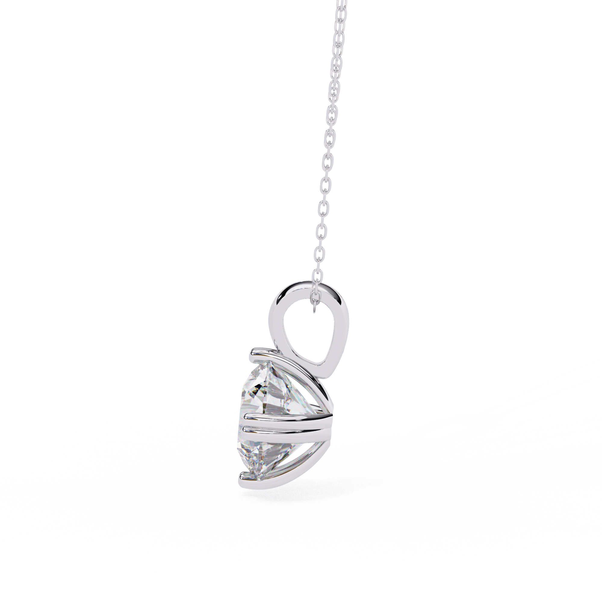 Slim Bar Diamond Pendant