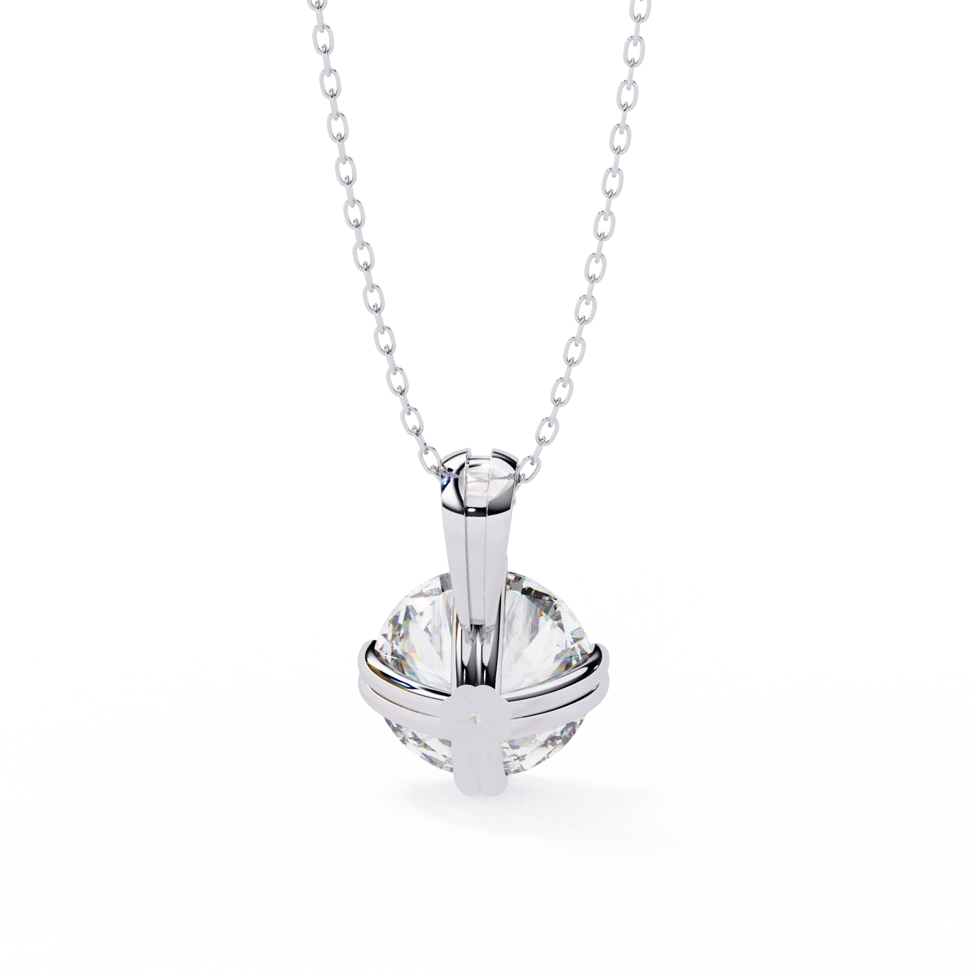 Slim Bar Diamond Pendant