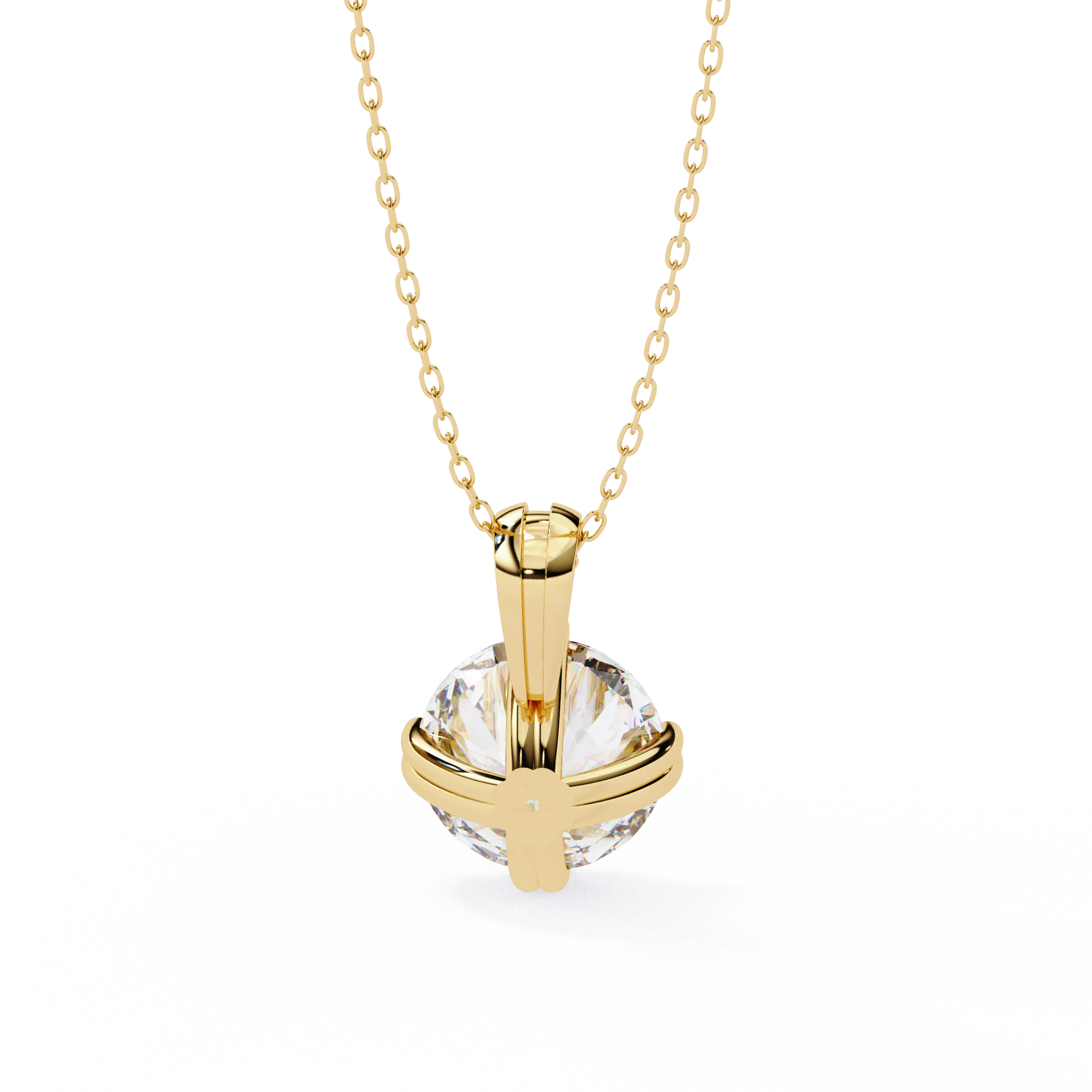 Slim Bar Diamond Pendant