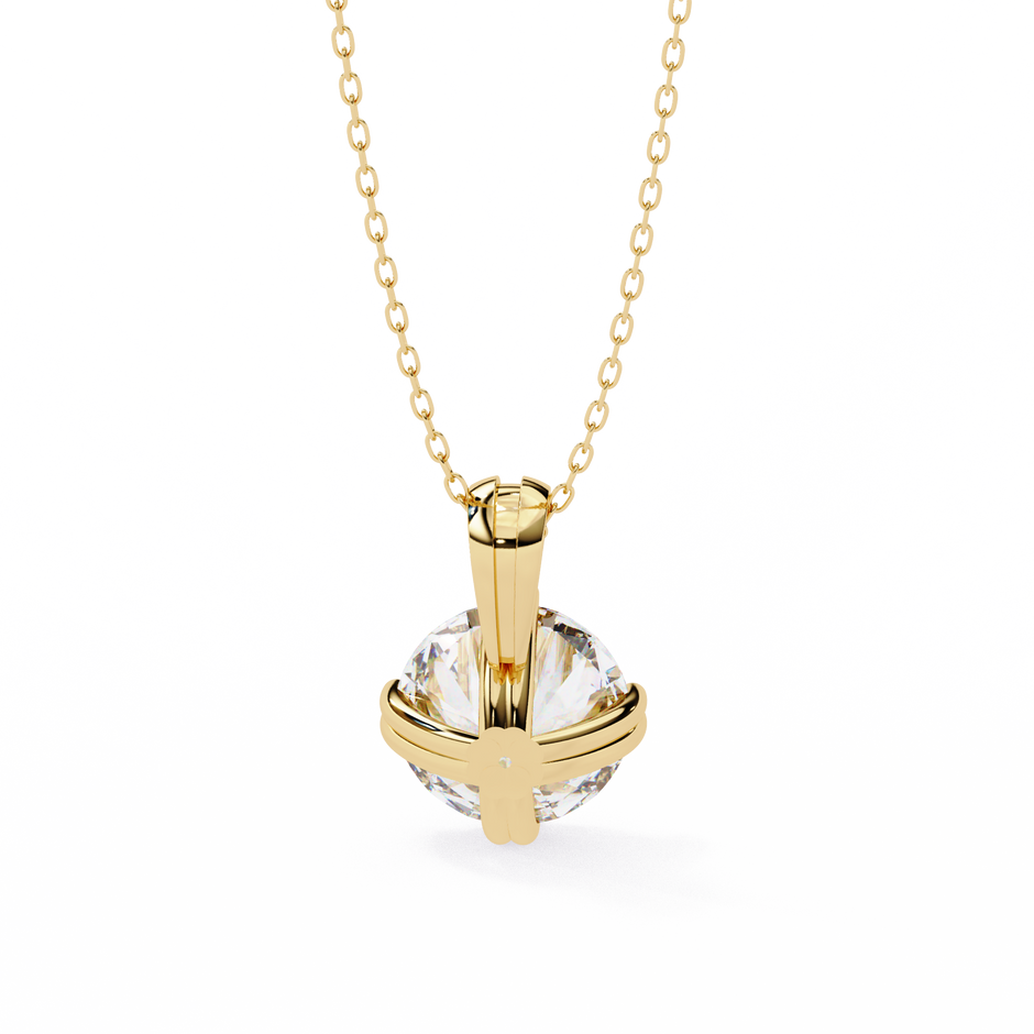 Slim Bar Diamond Pendant