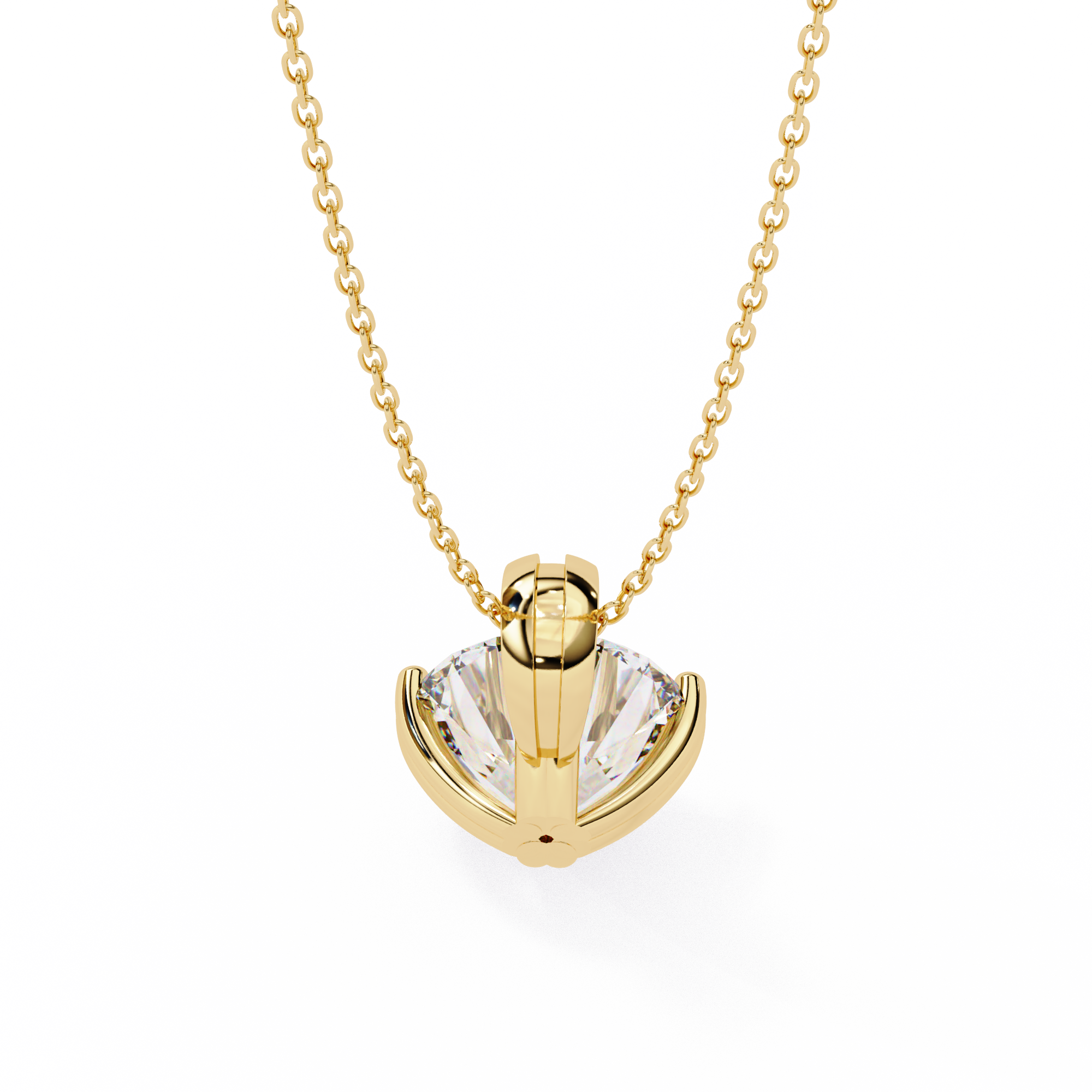 Slim Bar Diamond Pendant