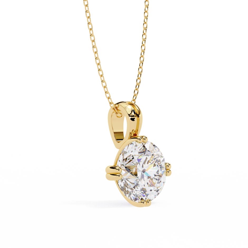Slim Bar Diamond Pendant