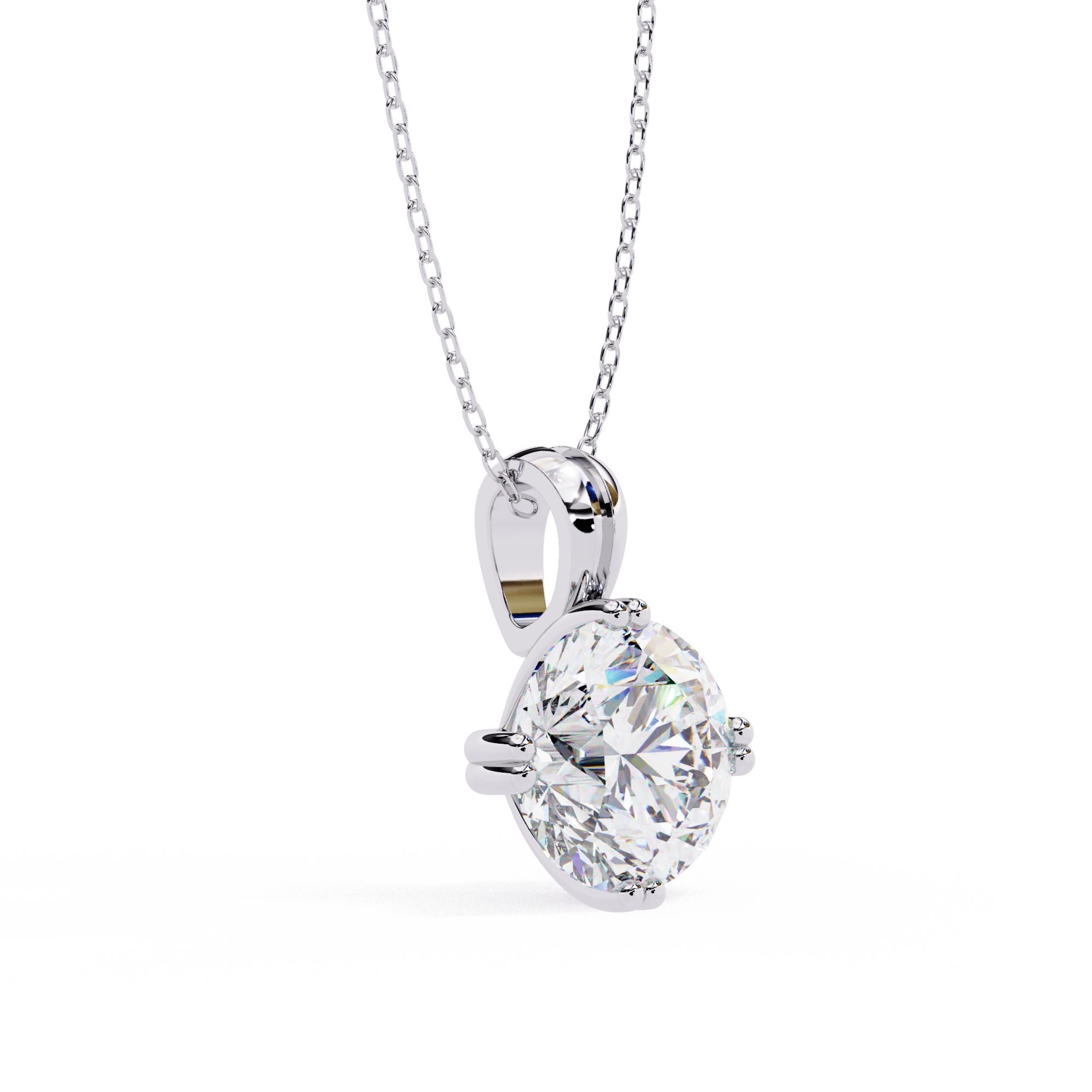 Slim Bar Diamond Pendant