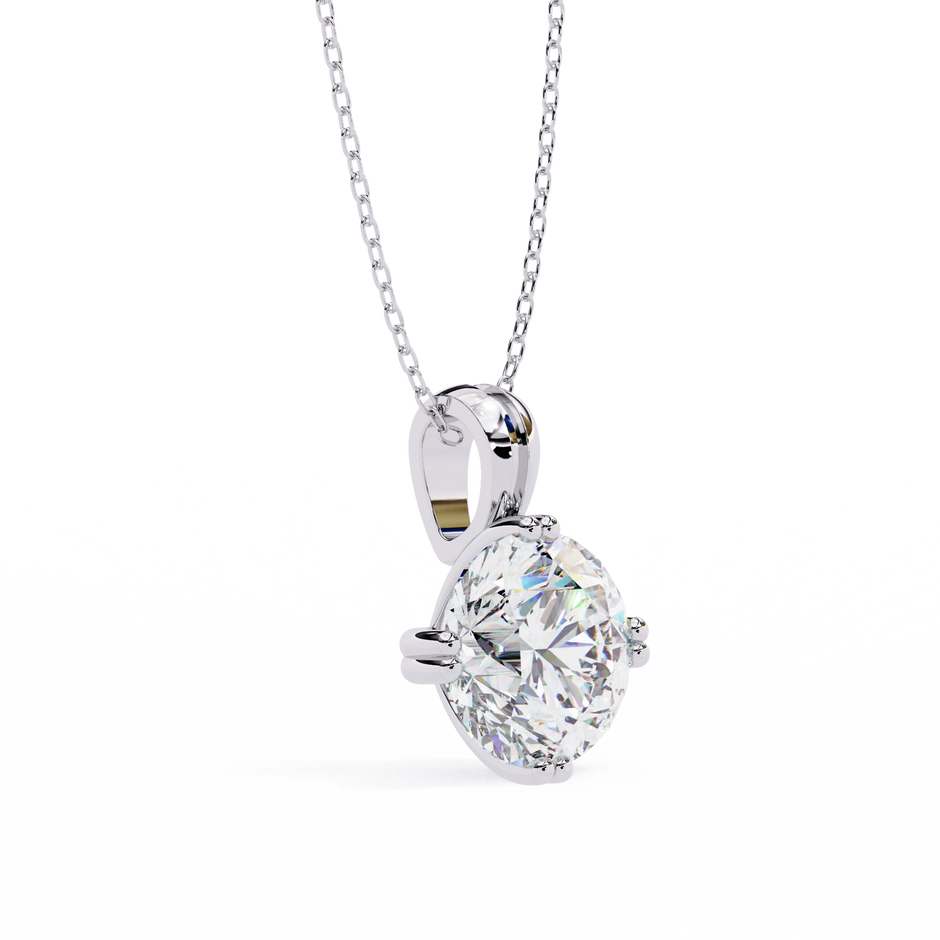 Slim Bar Diamond Pendant