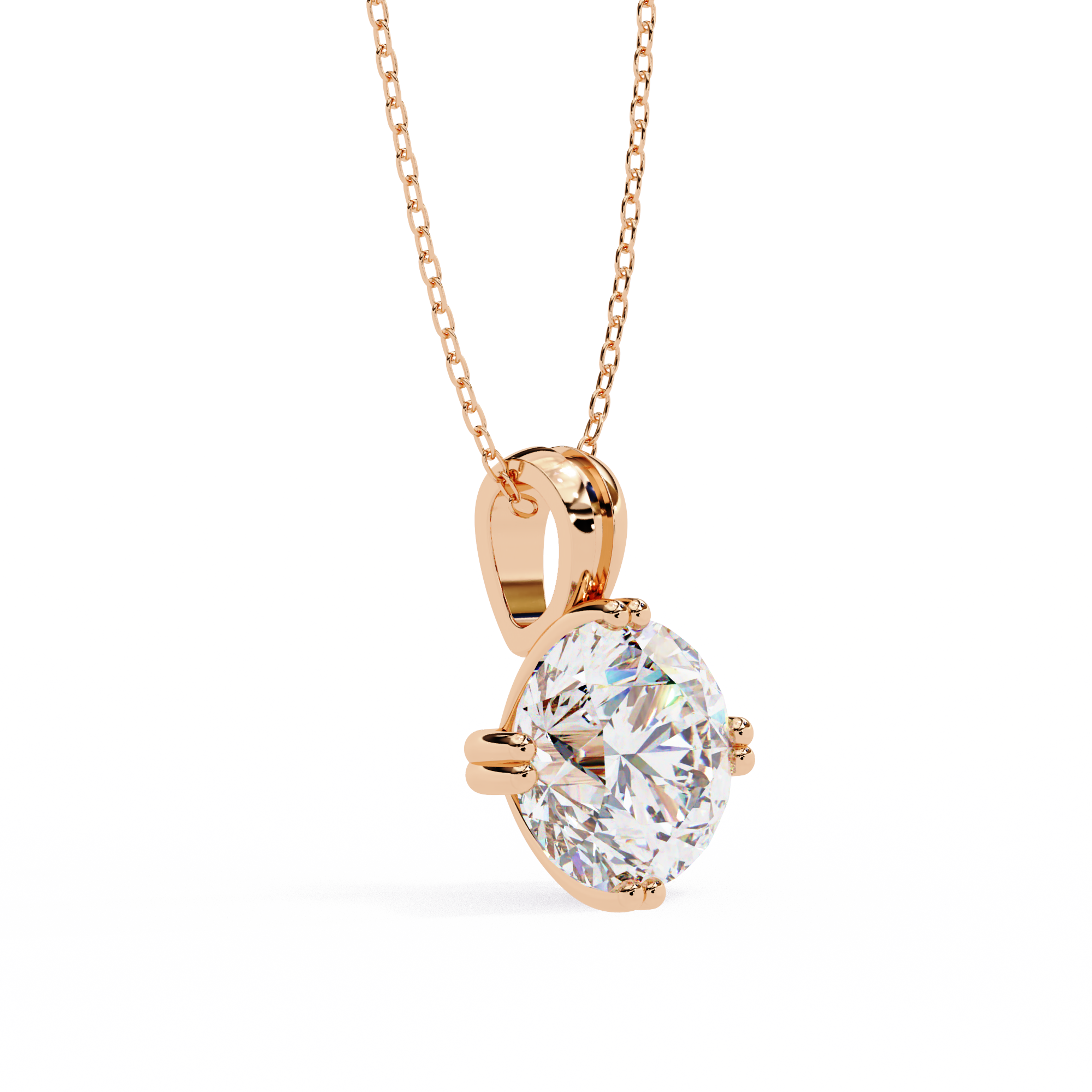 Slim Bar Diamond Pendant