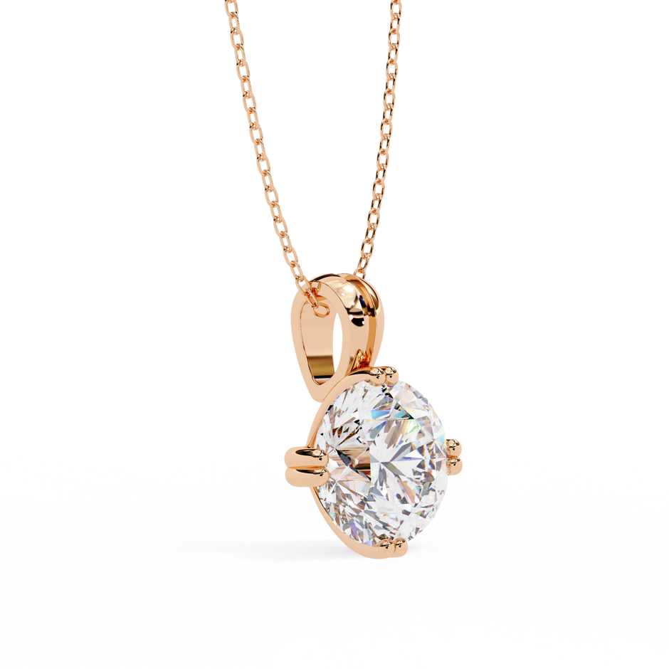 Slim Bar Diamond Pendant